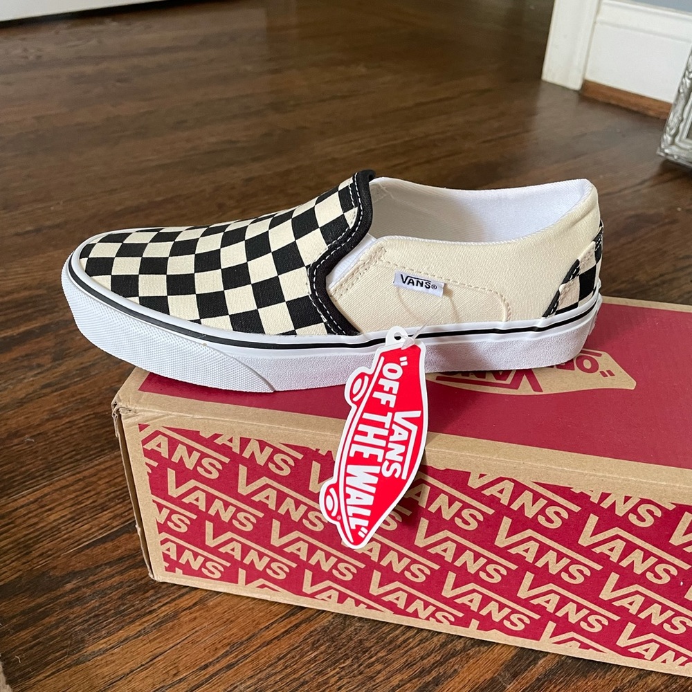 Vans Asher Black/White